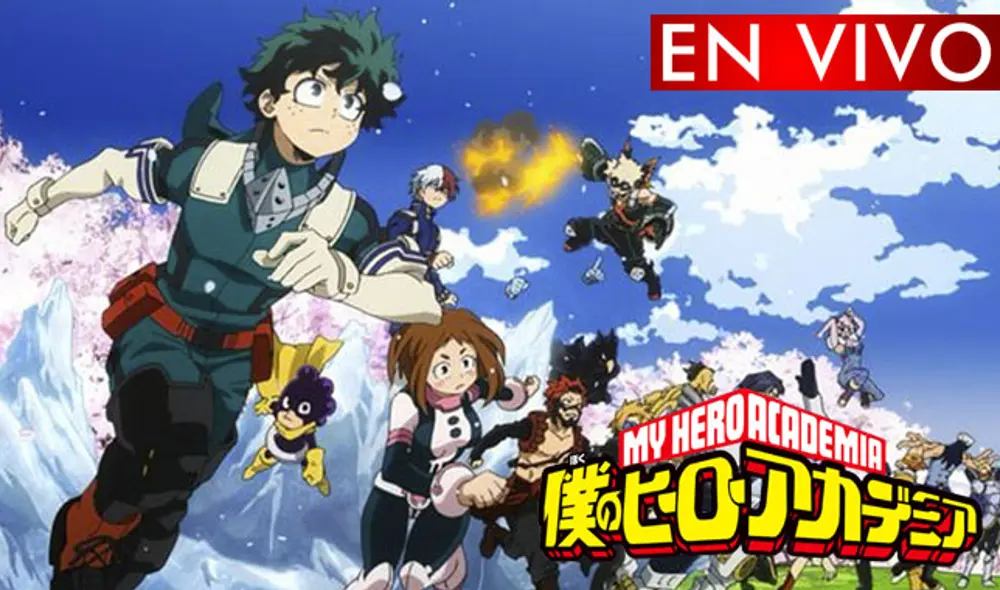 My Hero Academia 4 EN VIVO capítulo 17. Créditos: Composición
