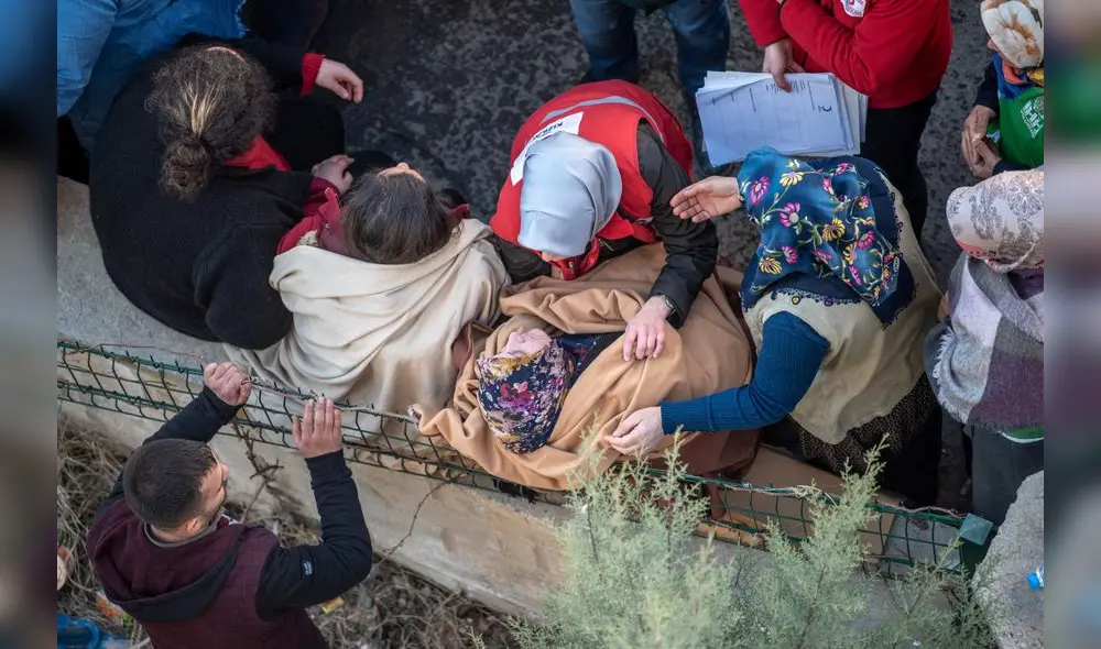 El sismo destruyó 80 edificios en Elazig y Malatya y otras 645 viviendas sufrieron importantes daños. Foto: AFP.