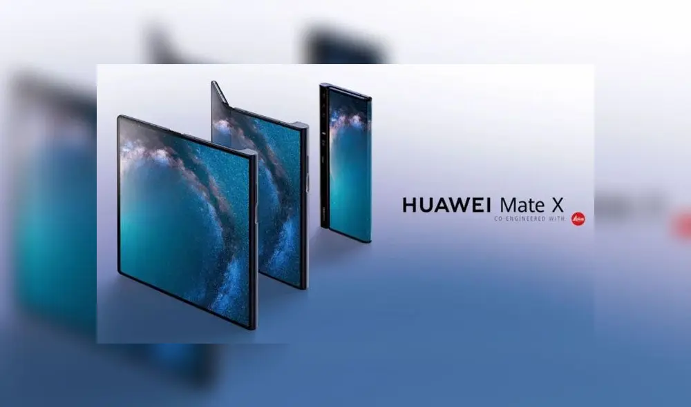 Huawei Mate X se agotó en apenas unos minutos de ponerse a la venta en China.