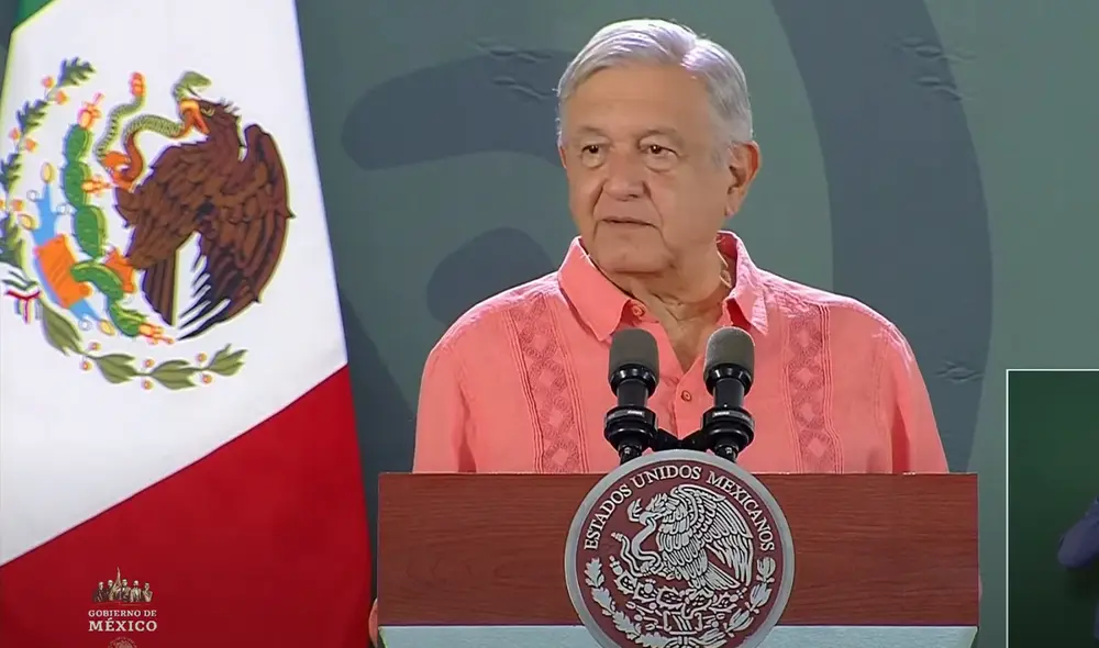 AMLO calificó los actos del embajador como “gestos patrióticos”. Foto: captura de pantalla