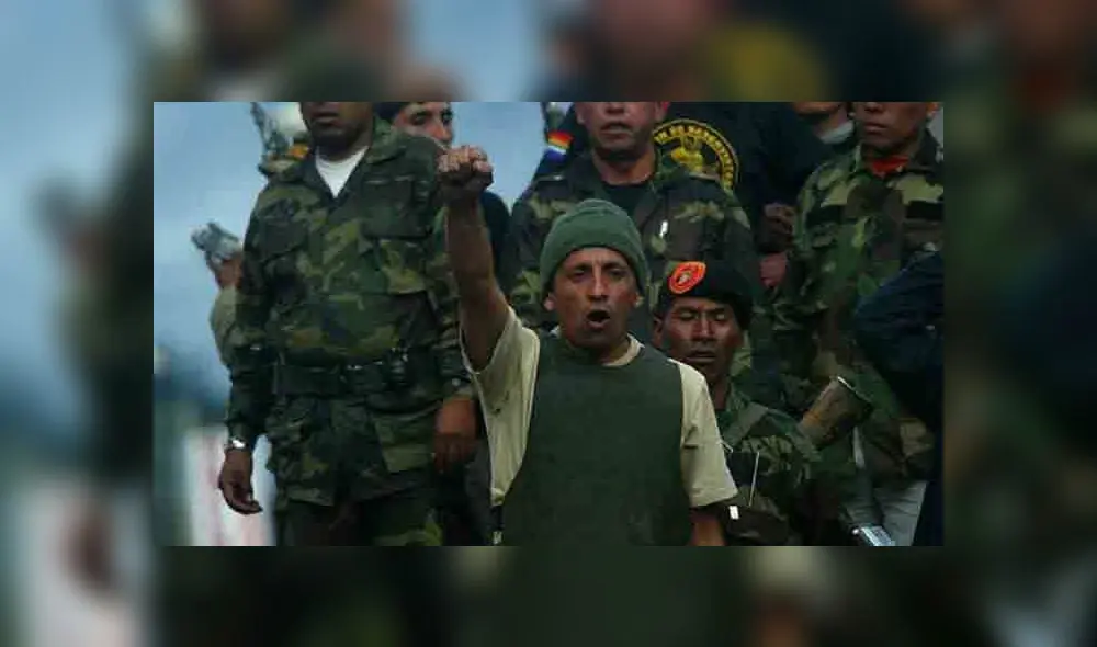 El Andahuaylazo fue liderado por Antauro Humala. Foto: difusión. El Andahuaylazo fue liderado por Antauro Humala. Foto: difusión.