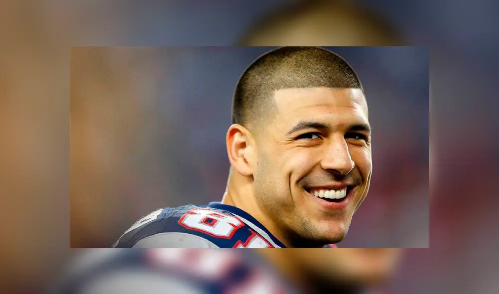 Aaron Hernández se suicidó a los 27 años luego de ser absuelto de doble asesinato. (FOTO: Twitter)