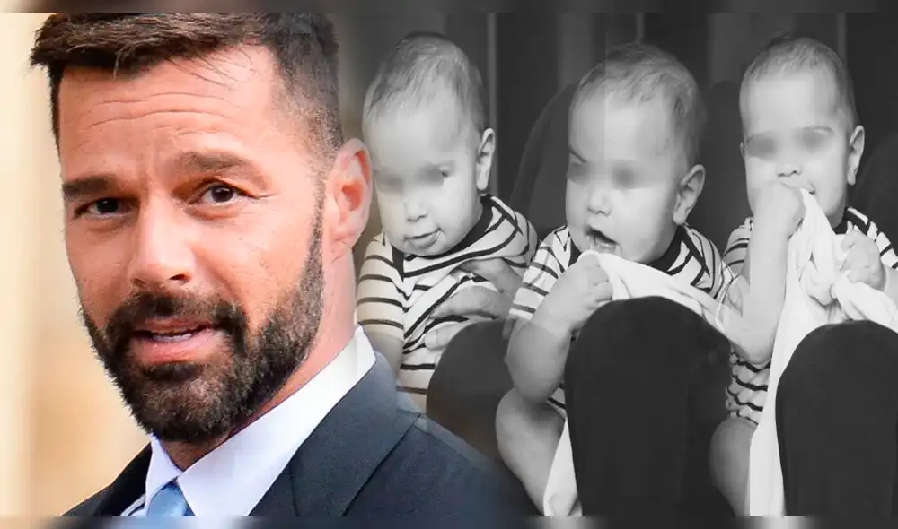 Ricky Martin muestra por primera vez el rostro de su hijo Renn