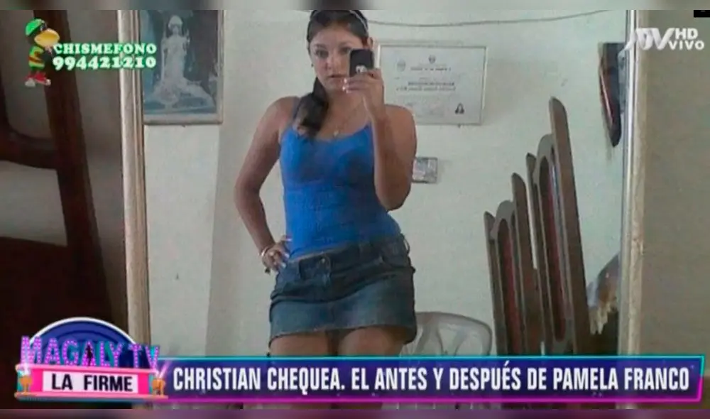 Pamela Franco: El antes y después de la novia de Christian Domínguez [VIDEO]