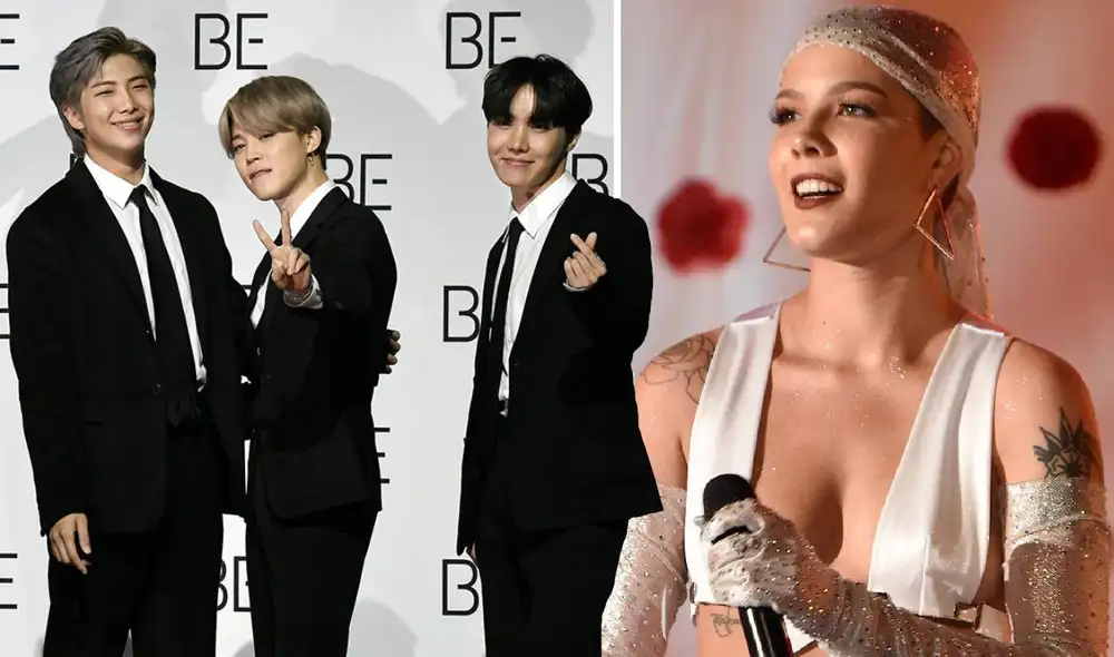 Artistas internacionales que colaboraron con BTS se unen al lineup del 2021 New year’s eve live. Foto: composición La República / Big Hit