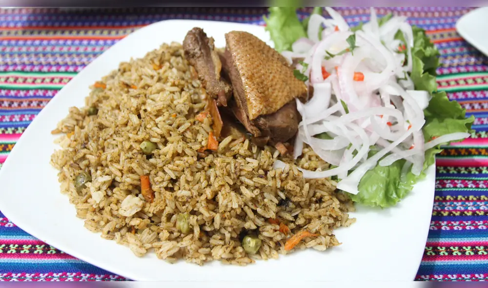 Arroz con pato.
