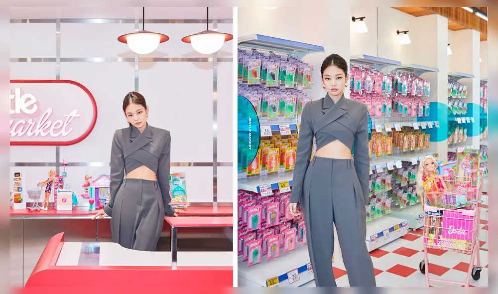 Fotografías de Jennie Kim (BLACKPINK) en los ambientes de  Jentle Home. Instagram, 12 de mayo 2020.