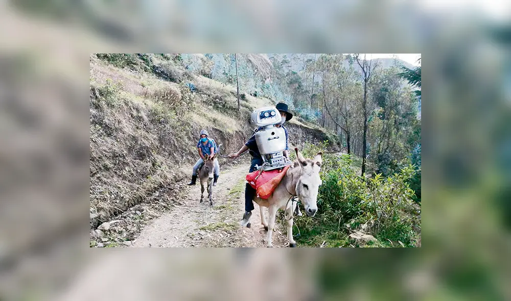 Robot Kipu walter velásquez Foto: Andina