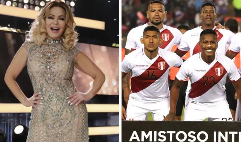"El gran show" arrancará luego del encuentro de la selección peruana. Foto: Instagram Gisela Valcárcel/FPF "El gran show" arrancará luego del encuentro de la selección peruana. Foto: Instagram Gisela Valcárcel/FPF