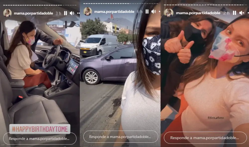 Andrea San Martin vendió su auto y mostró imágenes de su nueva adquisición. Foto: Instagram de Andrea San Martin