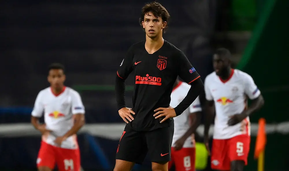 Atlético de Madrid perdió con Leipzig en cuartos de final de la Champions League. Foto: EFE