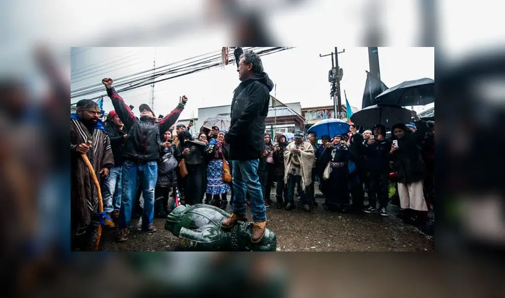 Protestas en Chile. Foto: Difusión Protestas en Chile. Foto: Difusión