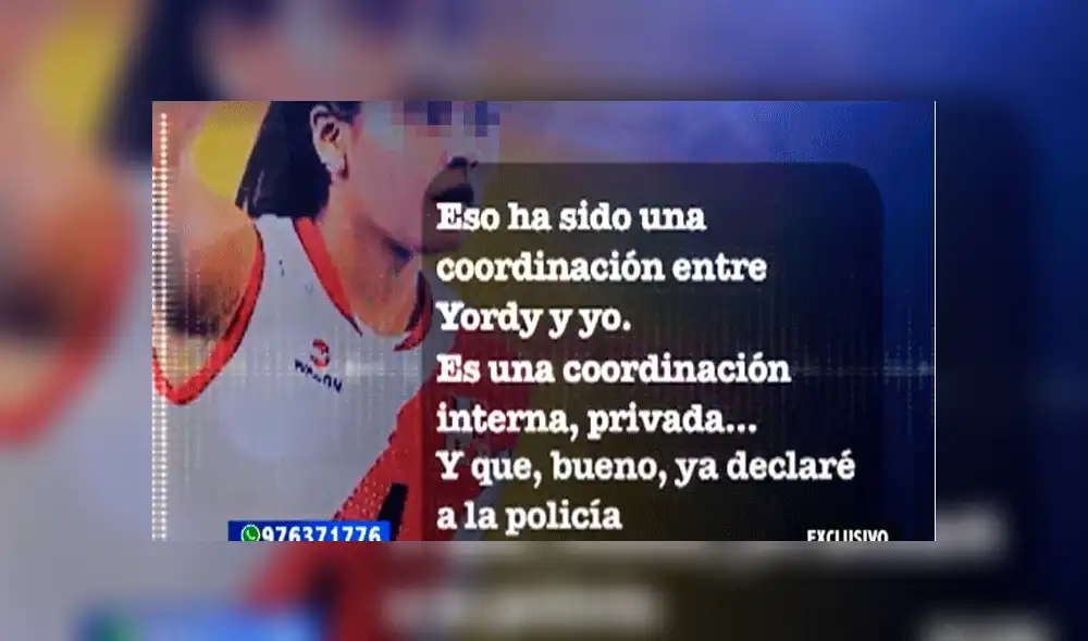 Alessandra Chocano: la confesión de una amiga de Yordy Reyna sobre muerte de voleibolista [VIDEO]
