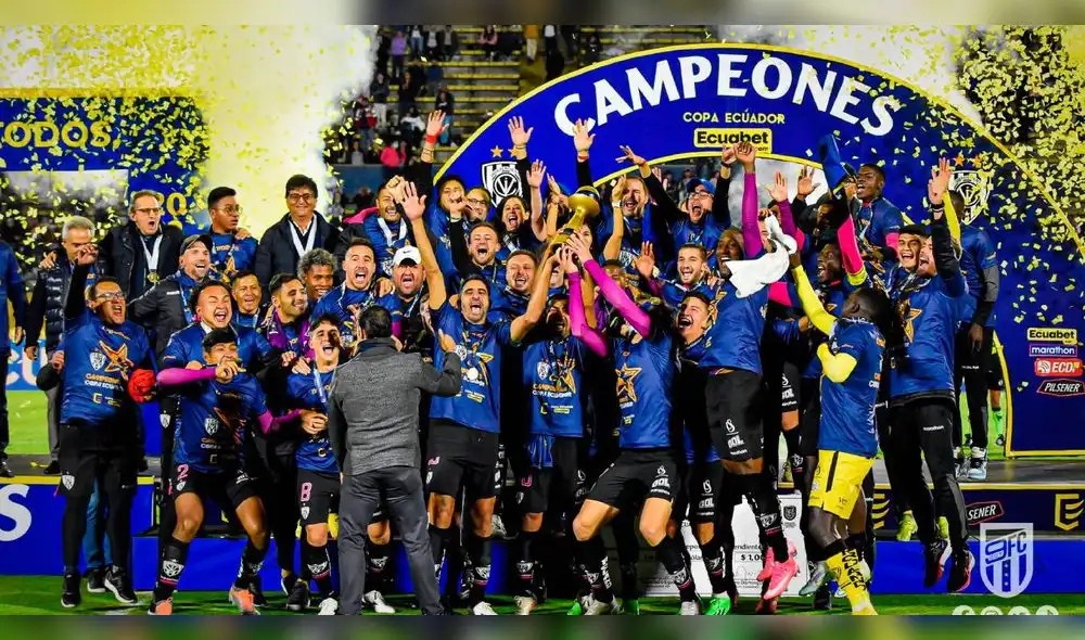 Independiente del Valle también fue campeón de la Sudamericana. Foto: IDV