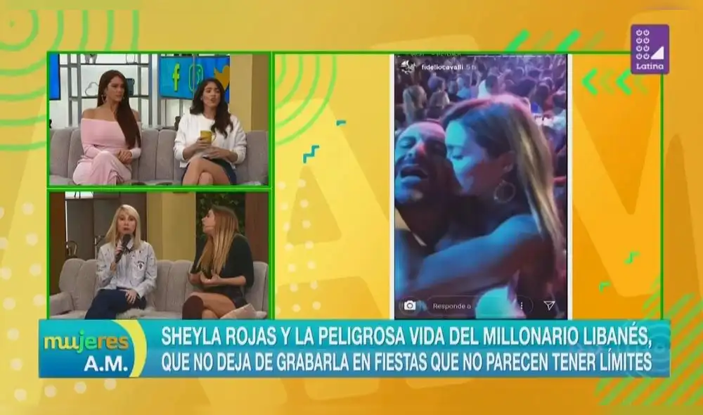 Jazmín Pinedo pide a Sheyla Rojas que no se deje tratar como un “pedazo de carne”