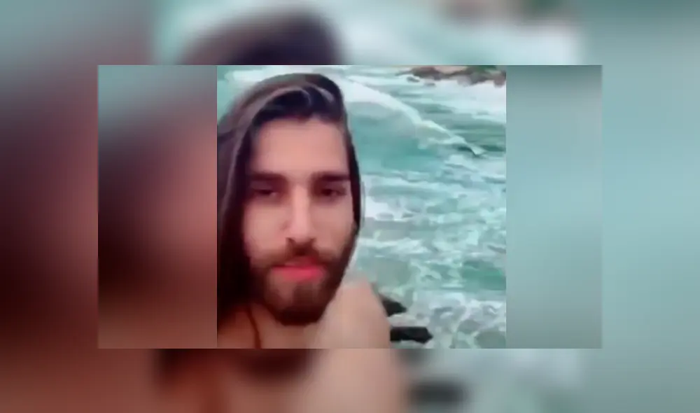 Desliza hacia la izquierda para ver la reacción que tuvo el hombre tras colocarse en la orilla de un acantilado. El video es viral en Facebook.