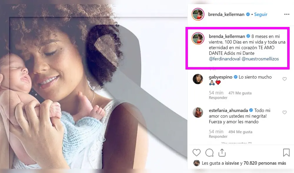 Fallece Dante, hijo de los actores Ferdinando Valencia y Brenda Kellerman