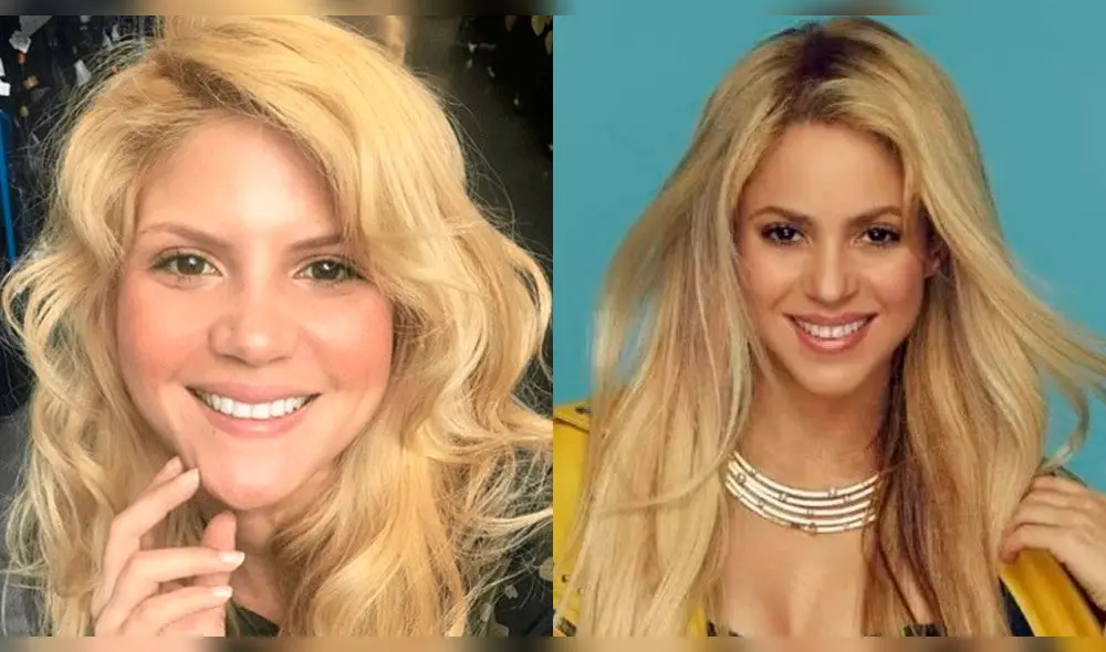 La cantante colombiana tiene una 'gemela secreta' y ya se habrían conocido una vez.