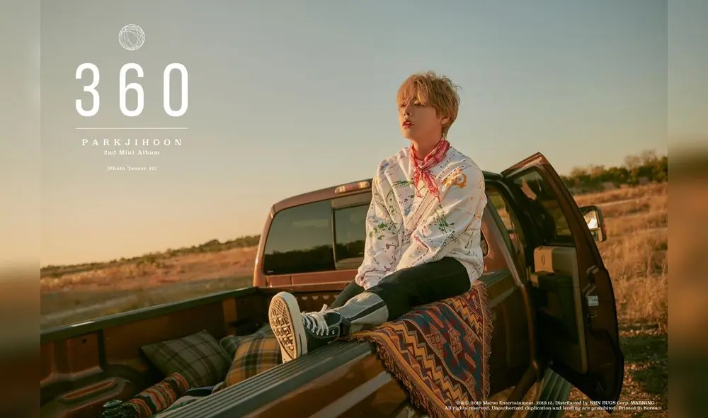 360, segundo mini álbum de Park Jihoon.