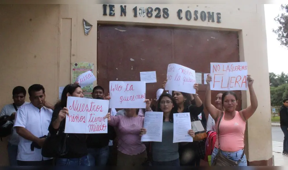 Chiclayo: niños de colegio Cosome no asistieron a clases Chiclayo: niños de colegio Cosome no asistieron a clases