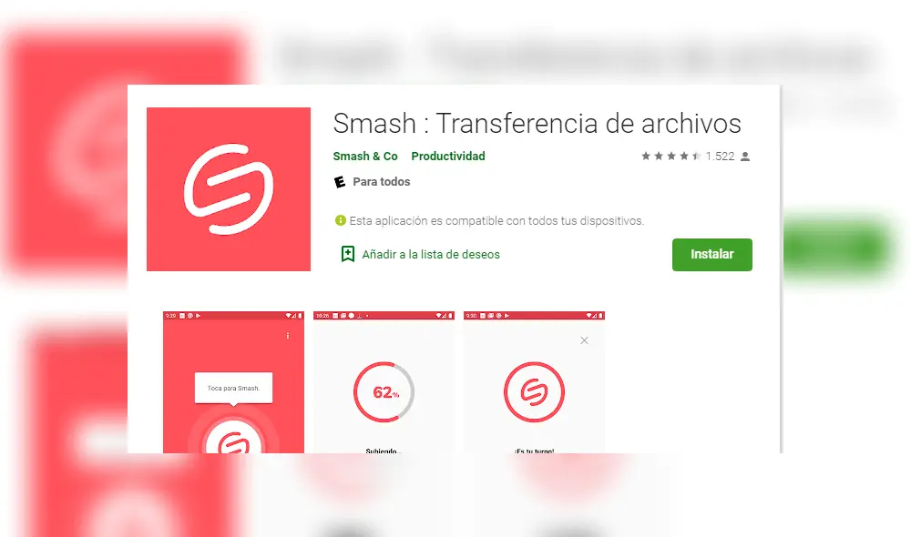 La app está disponible para Android. Foto: Captura / Play Store. La app está disponible para Android. Foto: Captura / Play Store.