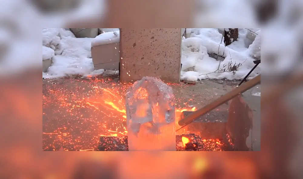 Desliza a la izquierda para ver el experimento que ha sorprendido a todos en YouTube. Foto: Captura. Desliza a la izquierda para ver el experimento que ha sorprendido a todos en YouTube. Foto: Captura.