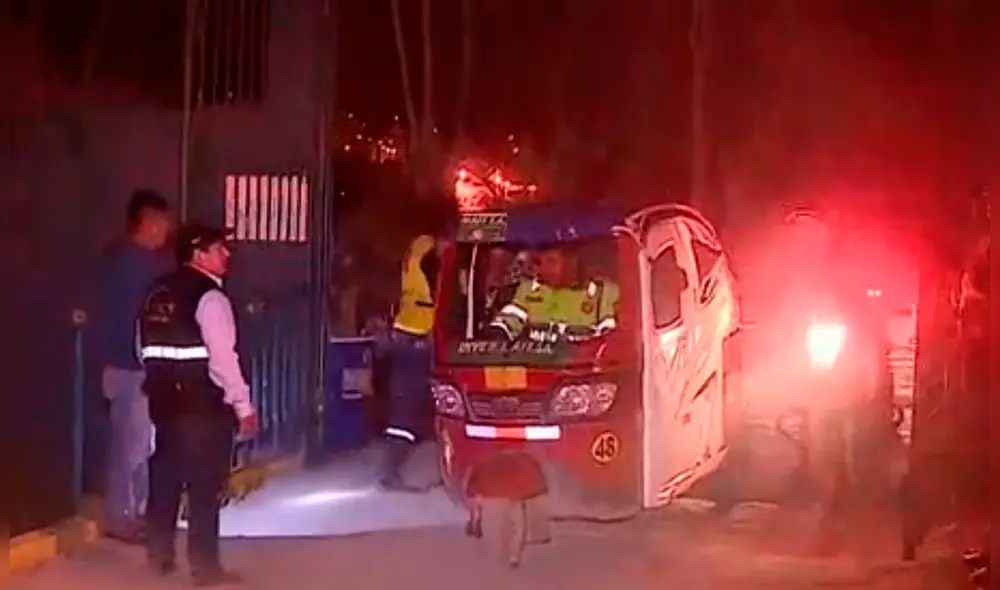 El conductor fue identificado como Martín Condor Navarro, de 62 años. (Foto: Captura video) El conductor fue identificado como Martín Condor Navarro, de 62 años. (Foto: Captura video)