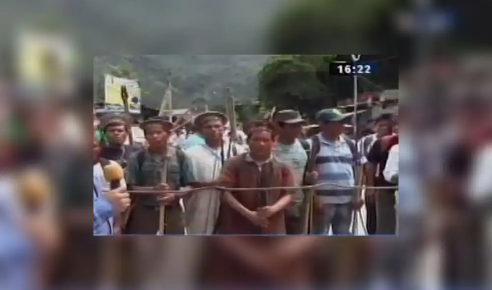 Chanchamayo: Pobladores de comunidades asháninkas acatan paro indefinido | VIDEO Chanchamayo: Pobladores de comunidades asháninkas acatan paro indefinido | VIDEO