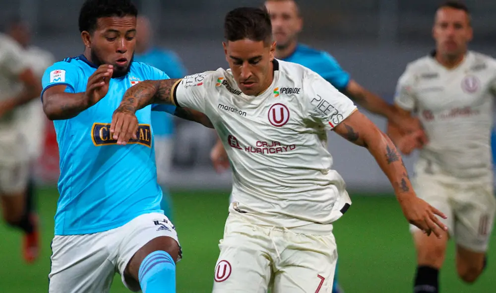 Universitario vs Cristal: historial