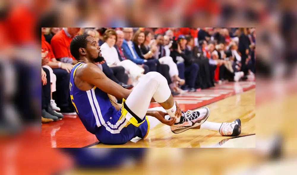 NBA PlayOffs 2019 Finals: la escalofriante lesión de Kevin Durant que preocupa a los Warriors