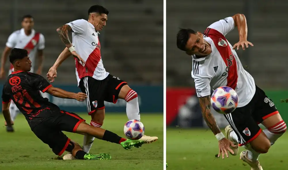 Matías Kranevitter solo estuvo en el campo de juego 6 minutos. Foto: EFE