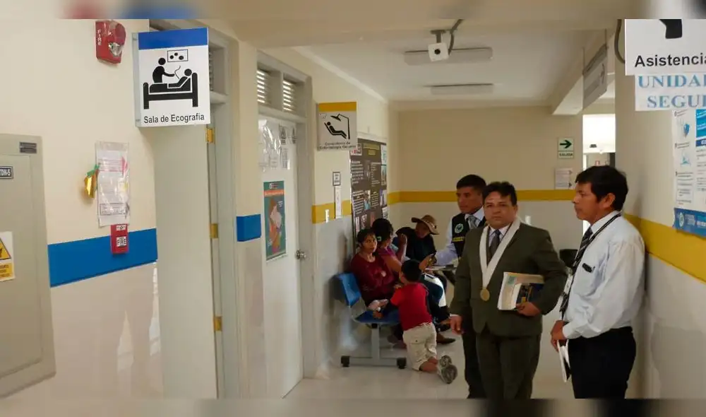 Fiscalía realizó una constatación en el centro de salud Chen Chen.