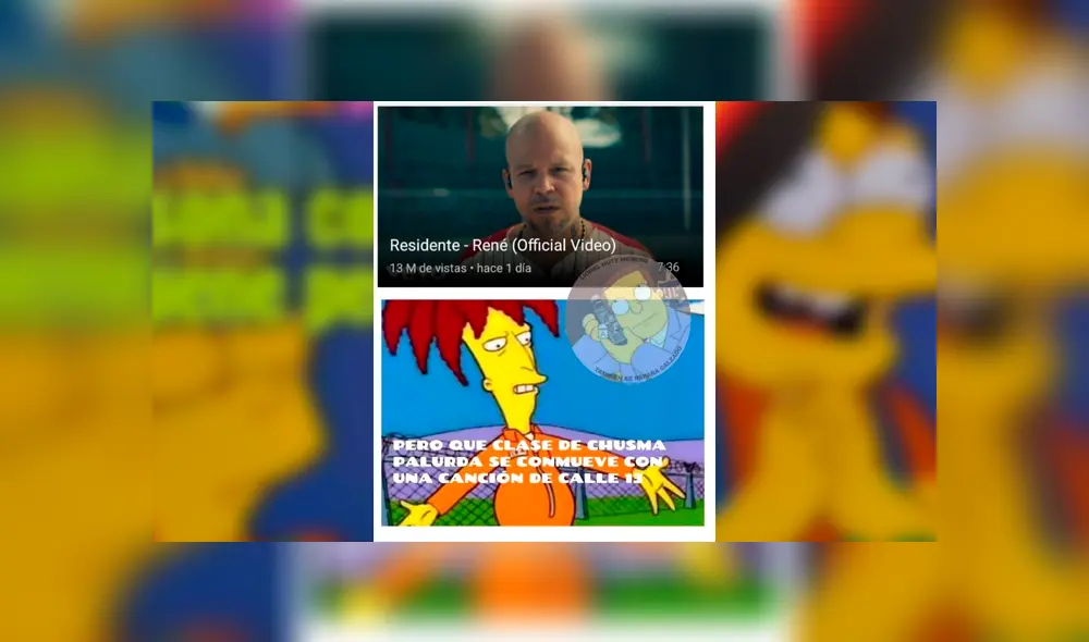 Los Memes de René, la nueva canción de  Residente, no se hicieron esperar.