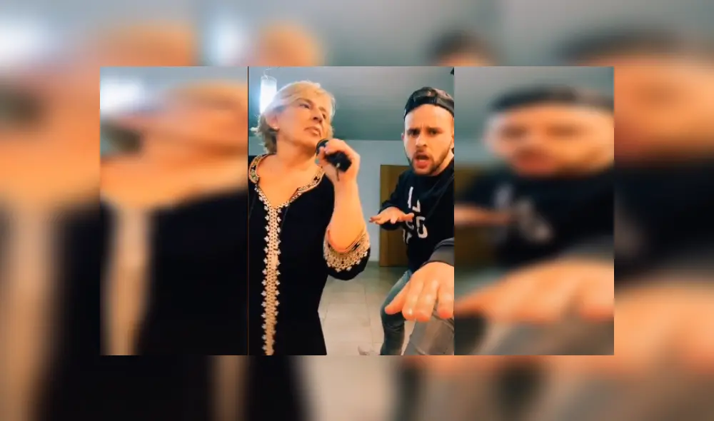Desliza a la izquierda para ver más de esta divertida coreografía que realizaron esta mamá junto a su hijo. (Foto: captura)