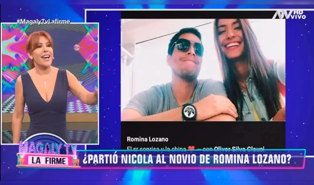 Exnovio de Romina Lozano reacciona mal tras revelarse romance con Nicola [VIDEO]