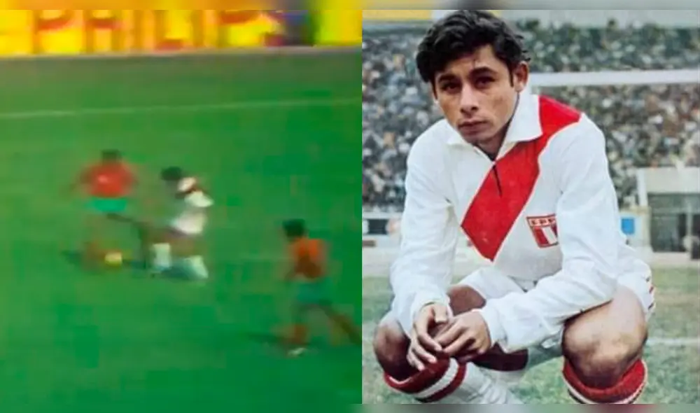 Selección peruana: Roberto Challe y su picardía en el Mundial México 70. Foto: Difusión.