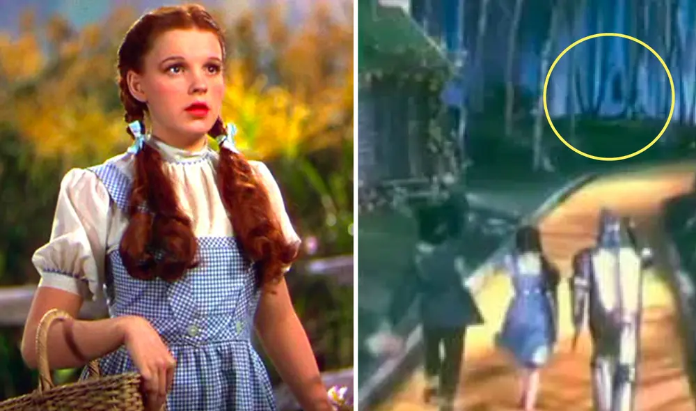 En 1939, "El mago Oz" vino protagonizada por Judy Garland en el papel de Dorothy. Foto: composición LR/Metro Goldwyn Mayer/captura de Twitter