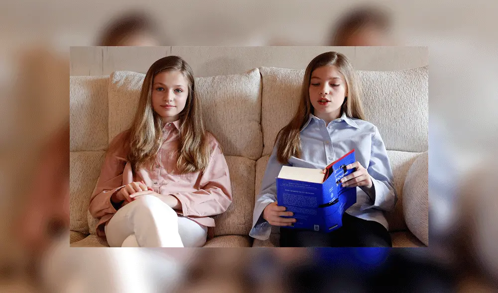 España: emotivo mensaje de la princesa Leonor y la infanta Sofía.