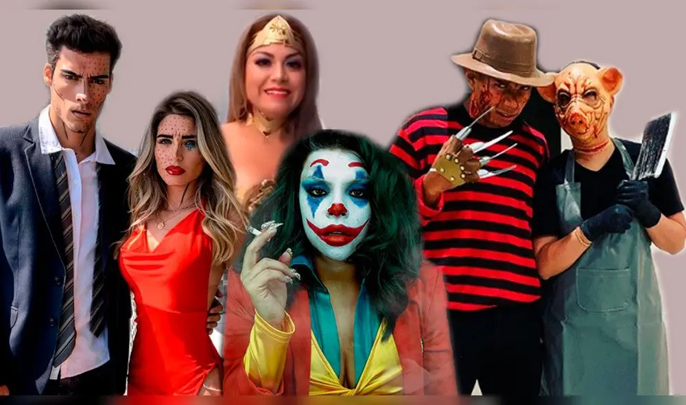 Farándula peruana en Halloween