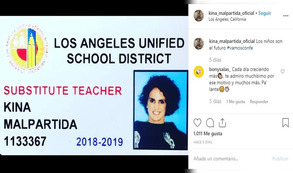 Kina Malpartida sorprende con su nueva faceta en Estados Unidos