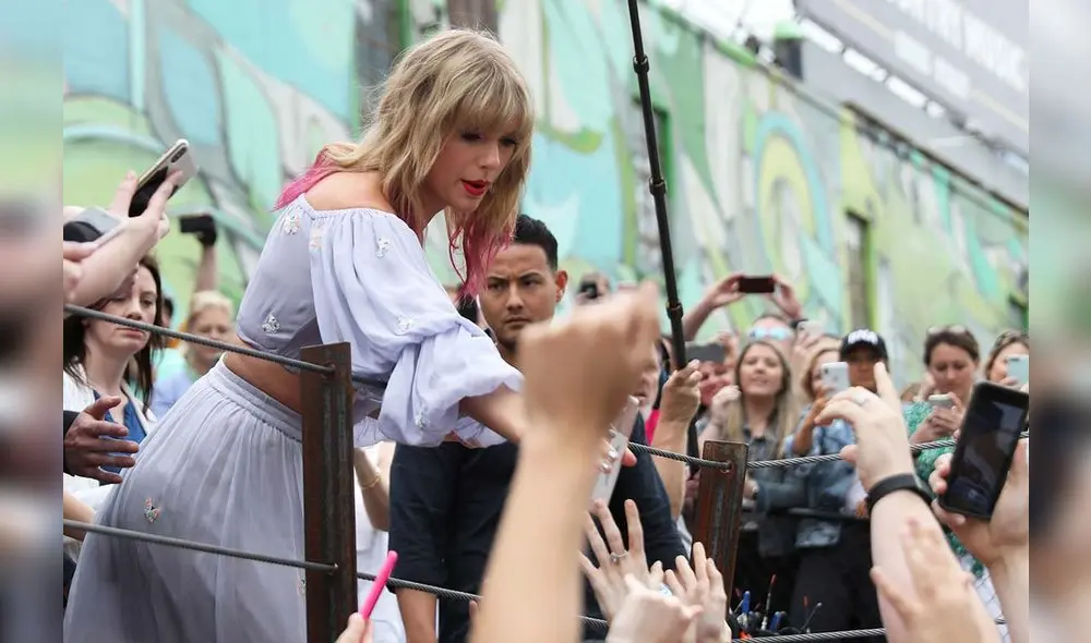 Taylor Swift habló sobre Harvey Weinstein, el productor acusado de acoso sexual.