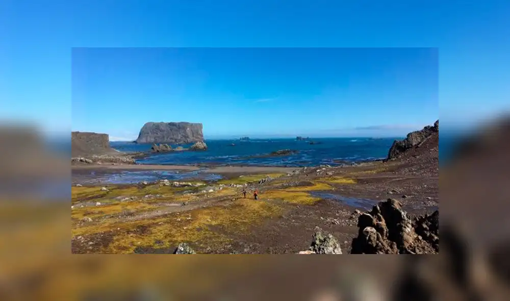 La Antártida. Foto: AFP.