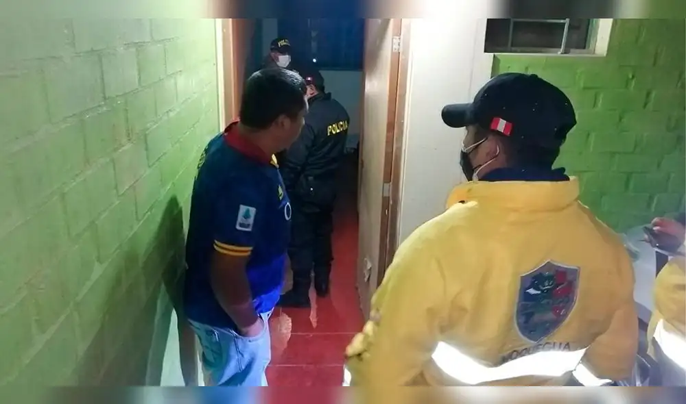 Los agentes lograron intervenir a los infractores y los trasladaron a la Comisaría Central de Moquegua. Foto: Municipalidad de Mariscal Nieto.