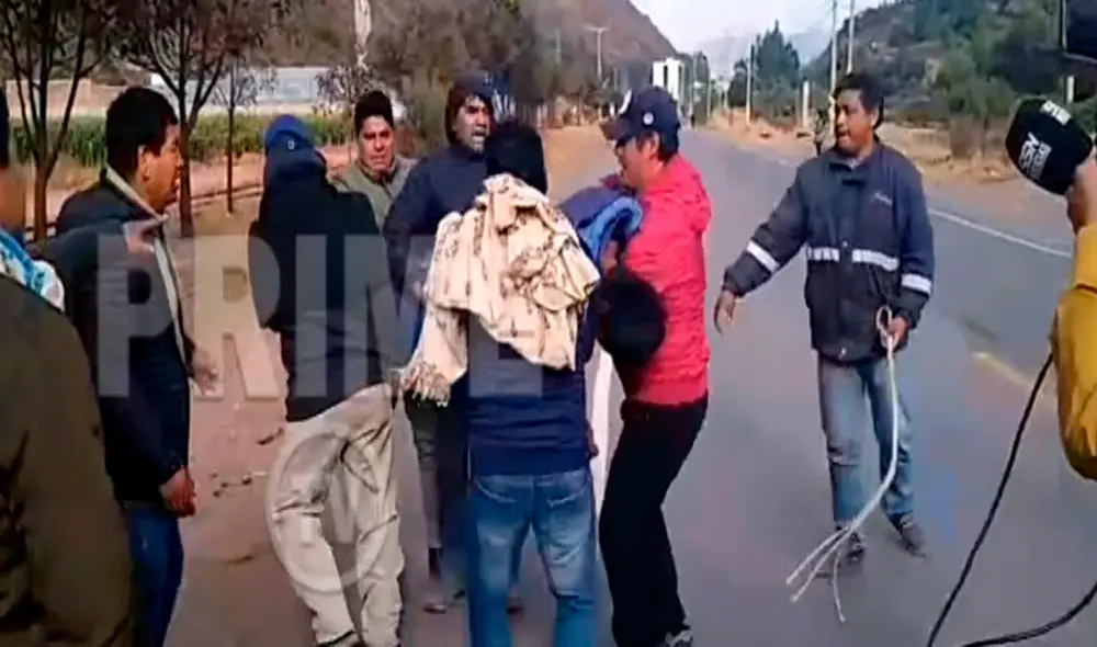 Hecho fue captado por inmediaciones de la Universidad Continental. Foto: captura PRIME TV