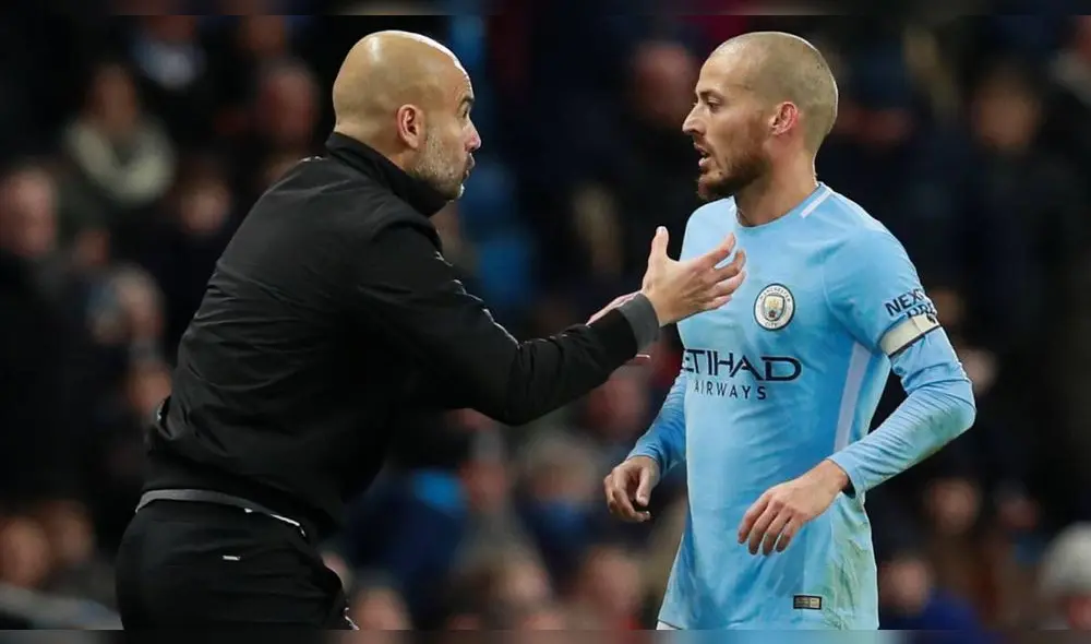 Pepe Guardiola y David Silva. Foto: As Pepe Guardiola y David Silva. Foto: As