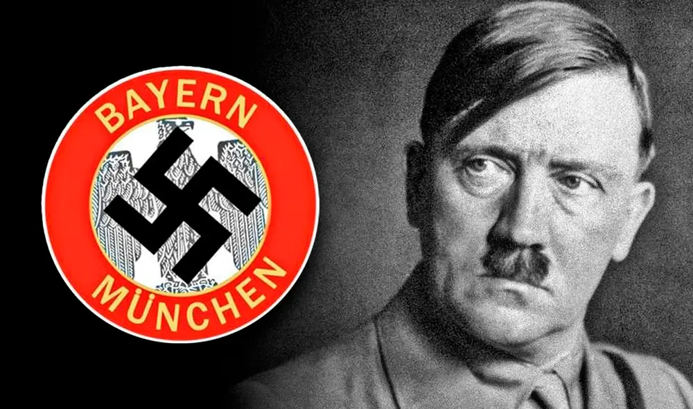 El Bayern Munich colocó la esvástica nazi durante la Alemania dirigida por Adolf Hitler. Foto: composición de Fabrizio Oviedo/La República