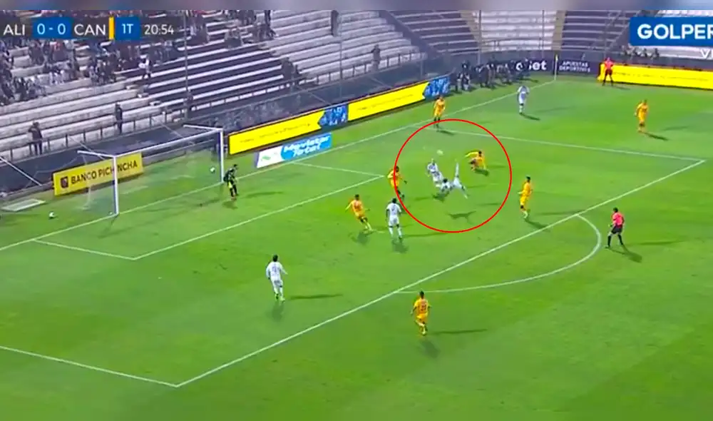 Alianza Lima vs Cantolao: Kevin Quevedo anotó de 'chalaca' el 1-0 por la Liga 1. Foto: captura de video. Alianza Lima vs Cantolao: Kevin Quevedo anotó de 'chalaca' el 1-0 por la Liga 1. Foto: captura de video.