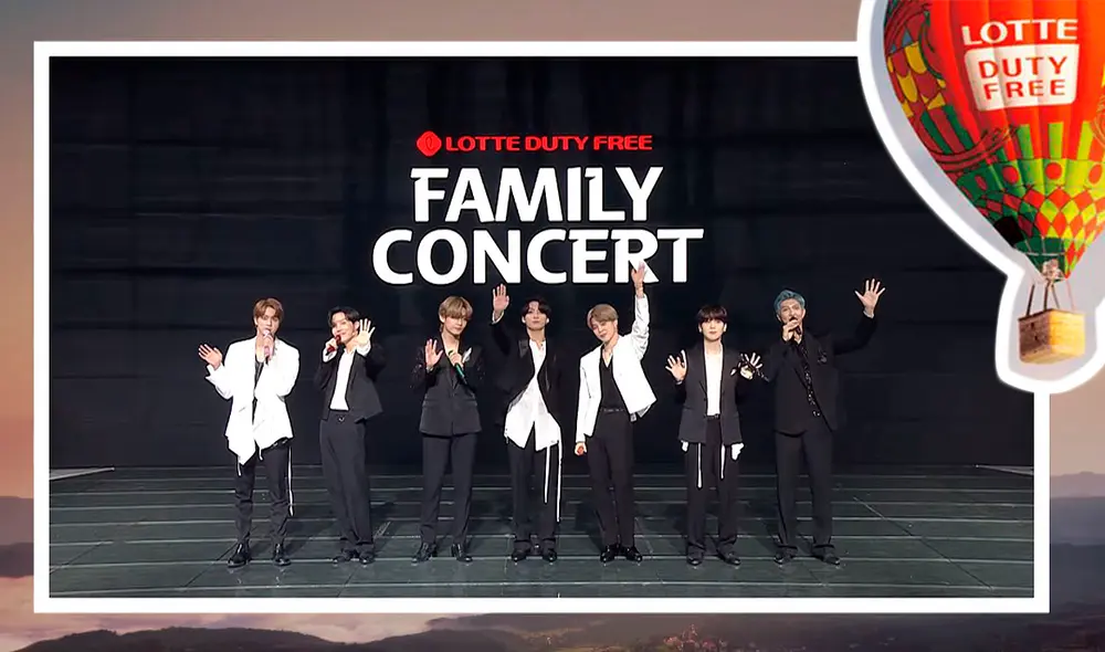 BTS es uno de los actos principales en el festival organizado por Lotte Duty Free. Foto: composición La República/Lotte