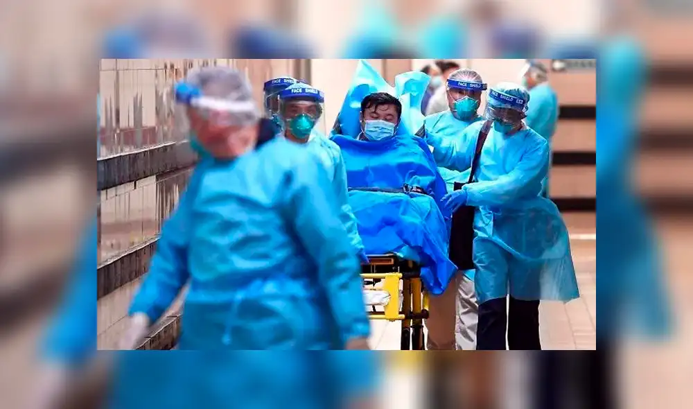 Médicos tratan a pacientes de coronavirus en Wuhan. Foto: Difusión.