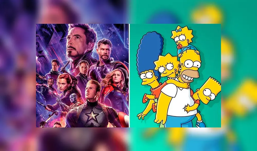 El UCM y Los Simpson se juntan en peculiar crossover. Créditos: Compsoción El UCM y Los Simpson se juntan en peculiar crossover. Créditos: Compsoción